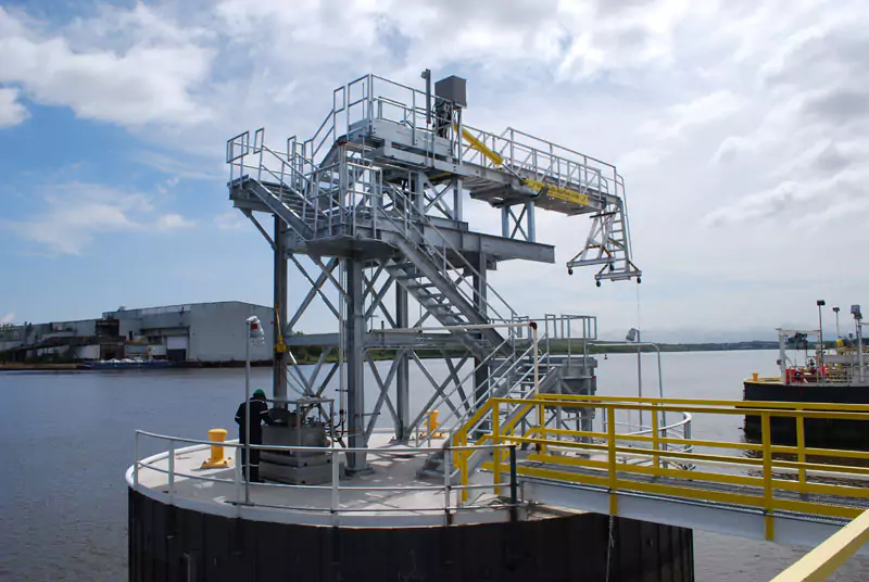 Vesselex-recommended maintenance for gangway ladders to ensure long-term durability and safety.